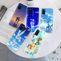 อ่อนนุ่ม เคสโทรศัพท์ หรับ Samsung Galaxy Note J4 J6 9 J2 A6 J8 J5 8 S9 S8 J7 S7 Core Prime Plus Edge TPU ปก Tr10 Your Lie in April