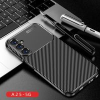 เคสเนื้อคาร์บอนไฟเบอร์หรูสำหรับ Samsung A25 5G แข็งแบบบางพิเศษกันกระแทกฝาครอบเย็น