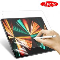 2PCS Matte Paper Like Screen Protector For iPad Pro 11 12.9 2018 2020 2021 2022 11 inch 12.9  A2761 A2764 Drawing Writing Film Bag Accessories