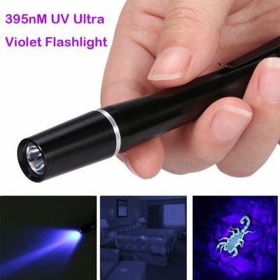Led Uv Flashlight Ultraviolet Torch Pen Light Inspection Function Mini Uv Black Light Pet Urine Stains Detector Scorpion Hunting Rechargeable Flashlig