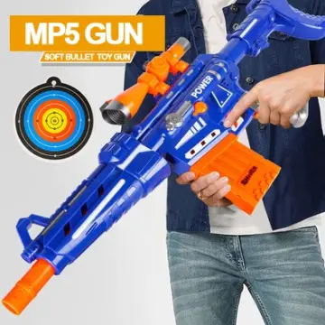 ELITE SNIPER Children's Toy Gun Nerf Gun with 15 Bullets & Magazine