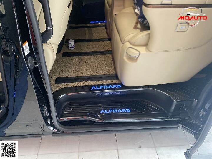 สคับเพลทกันรอยเท้า-led-8-ชิ้น-alphard-30-ปี-2016-2022