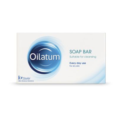 Oilatum Bar 100g สบู่อาบน้ำสำหรับผิวแห้ง ผิวเด็กทารก ผิวแพ้คัน