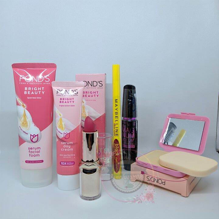 DIARY KOSMETIKU Paket Hemat 6 IN 1 POND'S Mascara Hitam Hiper Curl