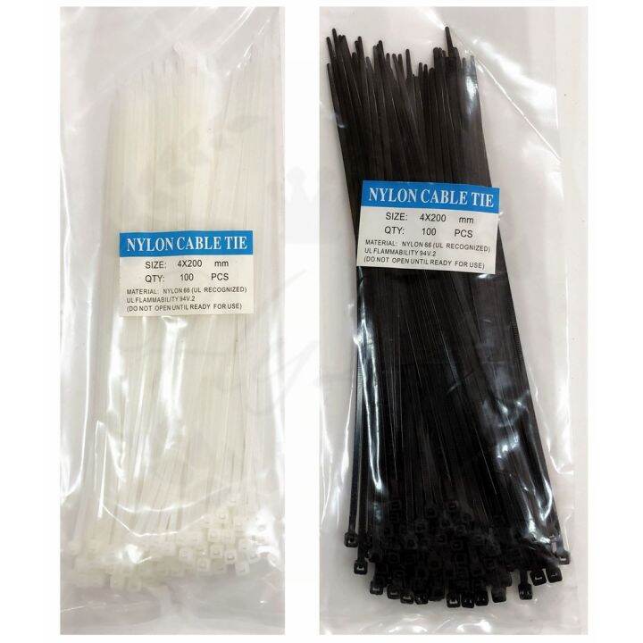 NYLON CABLE TIE 4X200 100PCS PER PACK Lazada PH