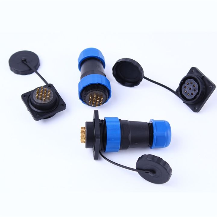 sd28-waterproof-connector-2-3-4-5-6-7-9-10-12-14-16-19-22-24-26-pin-electric-cable-aviation-connectors-male-female-plug-socket-watering-systems-garden