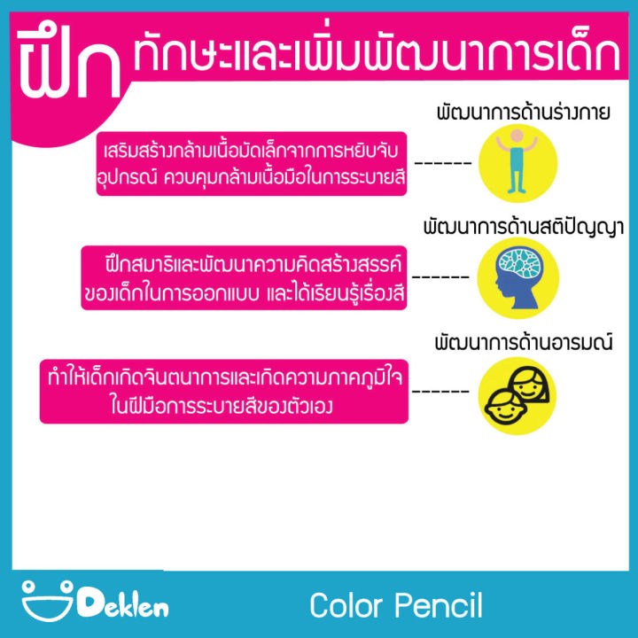 ดินสอสีต่อไส้-3-แท่ง-color-pencil-เปลี่ยนไส้ได้-ใช้วาดภาพ-ระบายสี-พัฒนาความคิดสร้างสรรค์