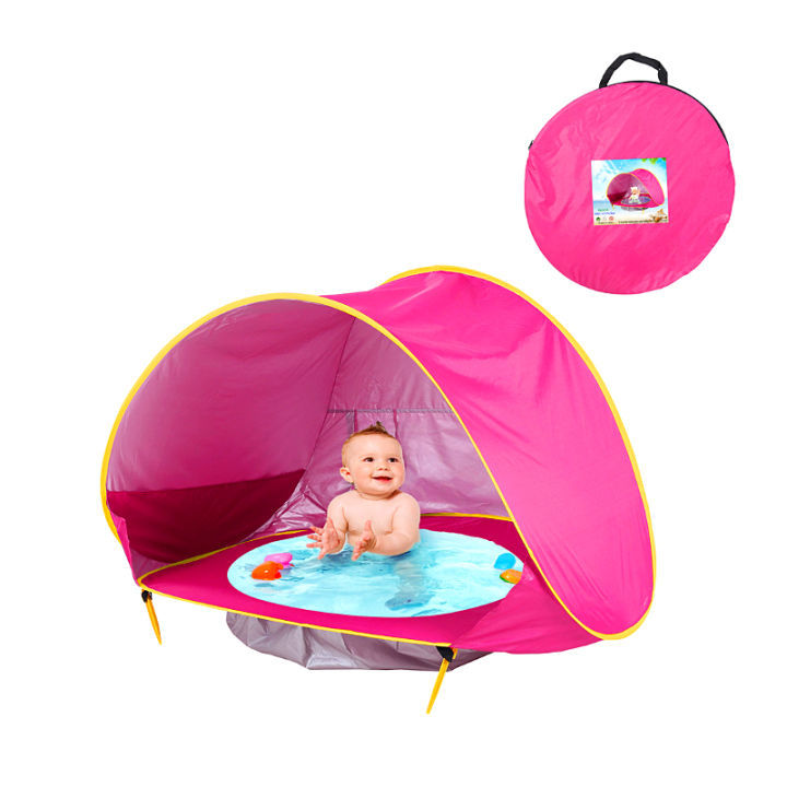 baby-beach-tent-portable-shade-pool-uv-protection-sun-shelter-for-infant-outdoor-child-swimming-pool-game-play-house-tent-toys