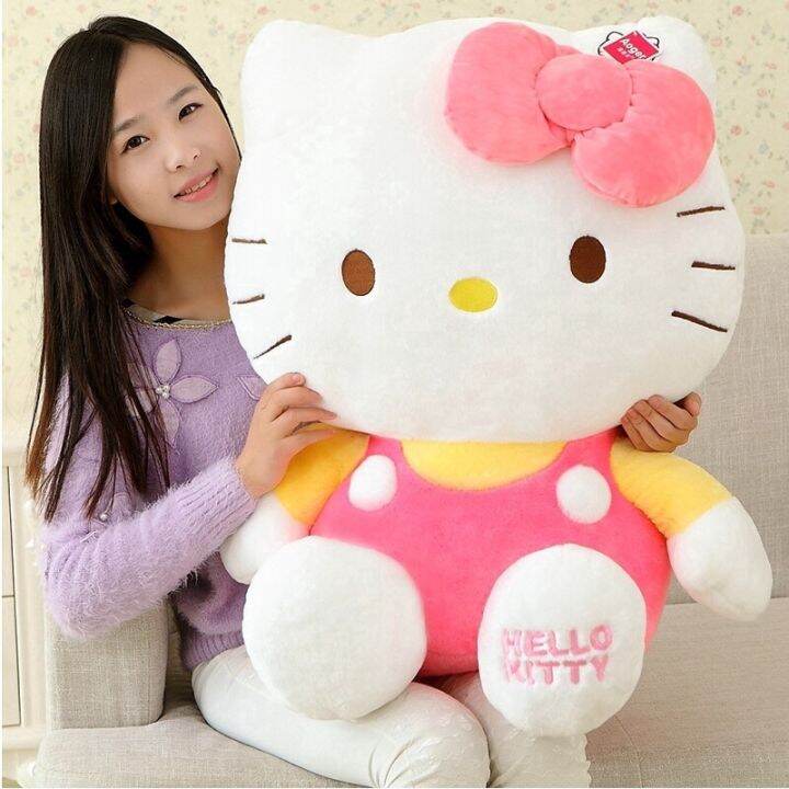 35CM Hello kitty doll plush toys adorable Hello Kitty dolls, girls day