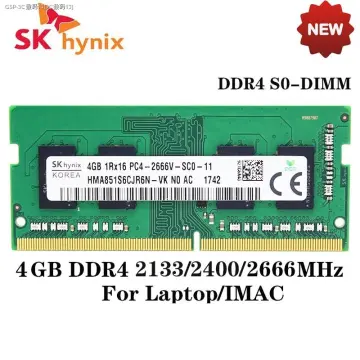 4GB 1Rx16 PC4-2400T-SC0-11 SKhynix - Laptop SODIMM