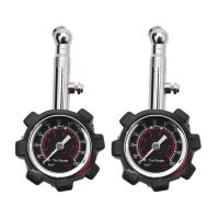 2X Car 100Psi Multi-Function Tire Pressure Gauge Tire Pressure Monitoring Meter Tire Pressure Gauge