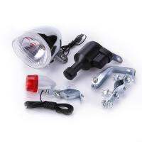 ไฟจักรยานจักรยาน R Classic Cycling Dynamo Lights Set No Batteries Need Headlight Rear Safety Lamp Bike Decoration