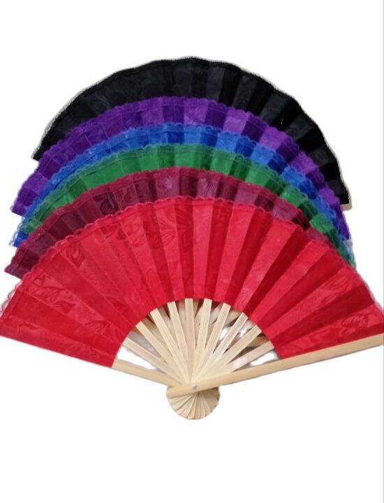 Assorted Bamboo Fan (abaniko ) Pamaypay 12pcs 6pcs 3pcs 1pc 