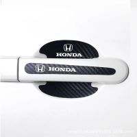 สติกเกอร์ติดรถยนต์กระจกหน้าสะท้อนแสง,ป้ายสีดำสำหรับ Honda Civic Crv Accord Fit Spirior City DRL ยาว8ชิ้น