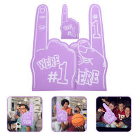 MOVTOTOP 3PCS FOAM FINGERS สำหรับมือเชียร์ FINGERS FINGERS กิจกรรมกีฬาอุปกรณ์เชียร์ลีดเดอร์