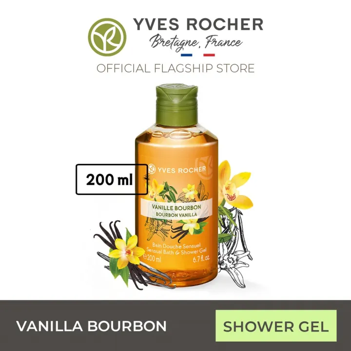 YVES ROCHER Bourbon Vanilla Shower Gel 200ml Lazada PH