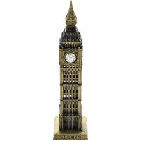 Big Ben Model Big Ben Clock Tower Statue Sculpture Eiffel Tower Statue World Famous Building Model Alloy London Building Model