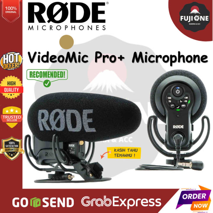 RODE Videomic PRO PLUS ( + ) Mic Microphone Original / Videomic Pro+