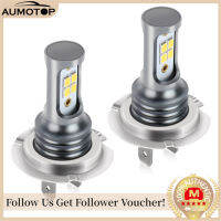 【MotorrTop】AUMOTOP 2Pcs IP68กันน้ำรถ V1ไฟ LED หมอกรถ LED หมอก All-In-One-ชุด16W 1000LM 6000K H7