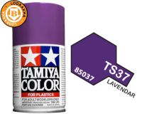 สีกระป๋องสเปรย์ สีม่วงลาเวนเดอร์ Tamiya TS-37 Gloss Lavender 100ml