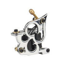 Professional Coil Tattoo Machine Aluminium Alloy Frame 10 Wrap Coils Tattoo for Liner and Shader