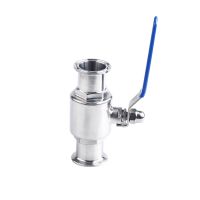 Sanitary Tri Clamp  Ball Valve  1/2" 3/4" 1" 1-1/4" 1.5" 2"  Stainless Steel Brewing for Homebrew