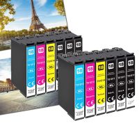 【support】 12แพ็ค18XL ตลับหมึกสำหรับ Epson 18XL 18สำหรับ Epson Expression Home XP-322 XP-215 XP-205 XP-225