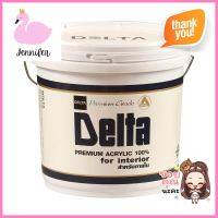 สีน้ำทาภายใน DELTA BASE C ด้าน 1 แกลลอน (3.8 ลิตร)WATER-BASED INTERIOR PAINT DELTA BASE C MATT 1GAL **สอบถามเพิ่มเติมได้จ้า**