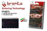 ผ้าเบรค Brenta  สำหรับ Forza300 350 cb cbr 500-650 ctx700 nc700 nm4