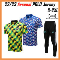 Ready Stock Arsenal Jersey Shirt 22/23 POLO Training Jersi Man Football Jersey Shorts Sleeves 2022 2023 Men Soccer Jersey Shirt