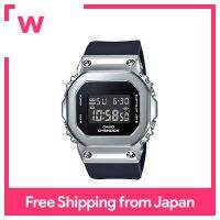 CASIO นาฬิกาข้อมือ G-SHOCK ขนาดกลาง GM-S5600-1JF สุภาพสตรีสีดำ