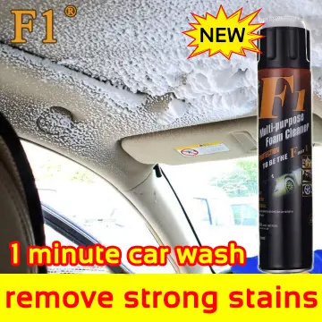 Multifunctional Axyu Foam Cleaner Spray To Clean Car & House Lemon