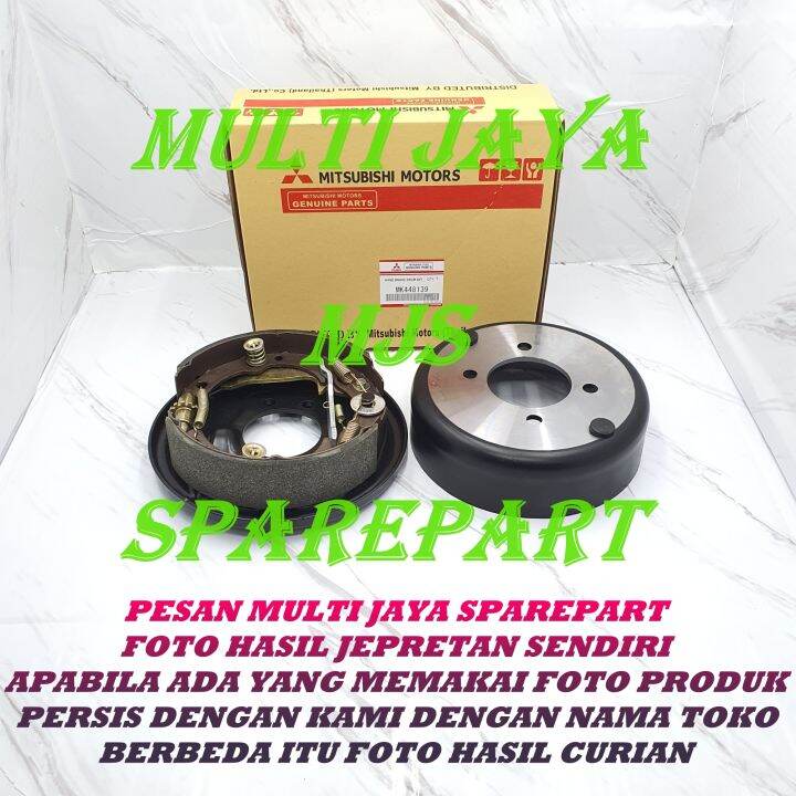 Kampas Rem Tangan Tromol Rem Tangan Mitsubishi Ps Canter Komplit Lazada Indonesia