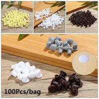 100Pcs 5mm Furniture Hole Covers Decor Plastic Screw Cap Cabinet Drill Hole Dust Plug Grommet Hardware Fitting