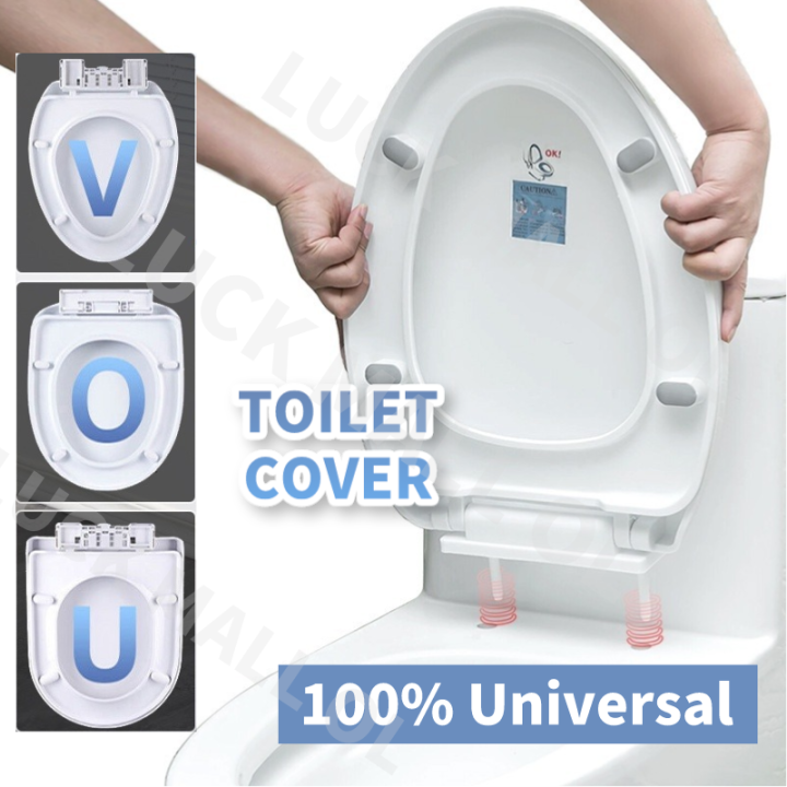 U/V/O Type Toilet Seat Cover Standard Size High Quality Toilet Bowl