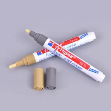 4Pcs Tile Grout Pen White Grout Renew Repair Marker with Replacement Nib  Tip to The Look of Tile Grout Lines Pen