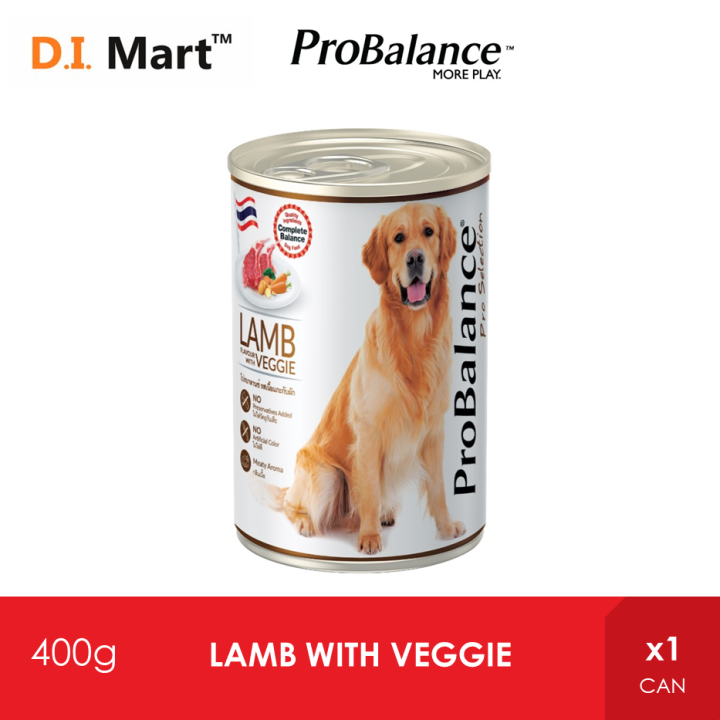 ProBalance 400G Pro Selection Adult Wet Dog Food X 1 Can [makanan ...