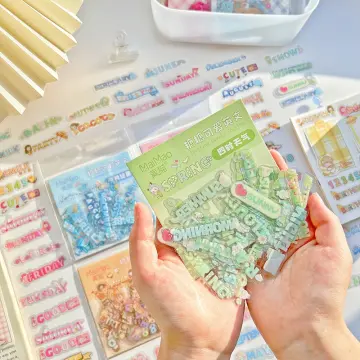 Scrapbook Letter Stickers - Best Price in Singapore - Jan 2024