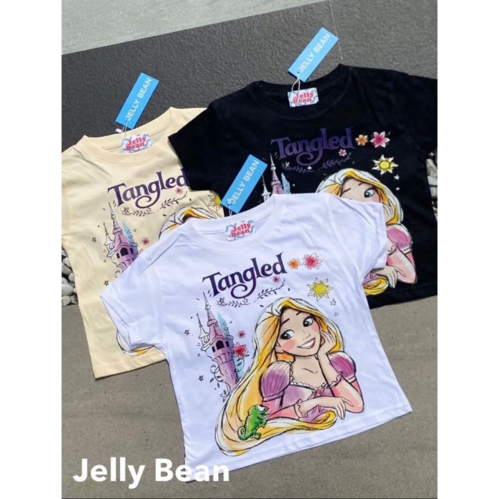 เสื้อทรงslim-ลายราพันเซล-ป้าย-jelly-bean