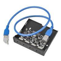 【Worth-Buy】 System Zone PCI-E USB แผงด้านหน้า3.0ชิ้น USB ขยาย3อะแดปเตอร์ PCIE 3.5 "ฟล็อปปี้ USB 3.0แผงด้านหน้าตัวยึด PCI Express Riser