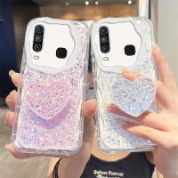 เคส Y12แฟชั่นสำหรับ Vivo เคสเคสมือถือกันกระแทกนิ่มแวววาวรูปท้องฟ้าเต็มไปด้วยดวงดาวด้วยความรักเคสป้องกันด้านหลัง