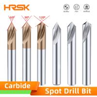 Carbide Spot Drill Bit 60 90 120 Degree CNC Drilling Guide Tool Location Center Router Bit Metal Drills Fixed Point Drill