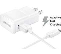 หัวชาร์จซัมซุง Samsung EP-TA20JWE รองรับ Fast Charging พร้อมสาย micro USB สินค้า OEM คละสีขาว-ดำ