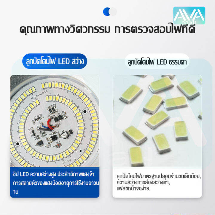 ava-mall-ไฟโซล่าเซลล์ติดเพดาน-1แถม1-ไฟเพดานบ้าน-led3สี-โคมไฟติดเพดาน-solar-ceiling-light-หลอดไฟโซล่าเซล-โคมไฟห้องนอน-ไฟติดผนัง-หลอดไฟ-led-วงกลม