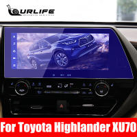 For Toyota Highlander Kluger 2021 2022 Accessories GPS Navigation Protector Film Screen Tempered Glass Membrane 8 12.8 inch