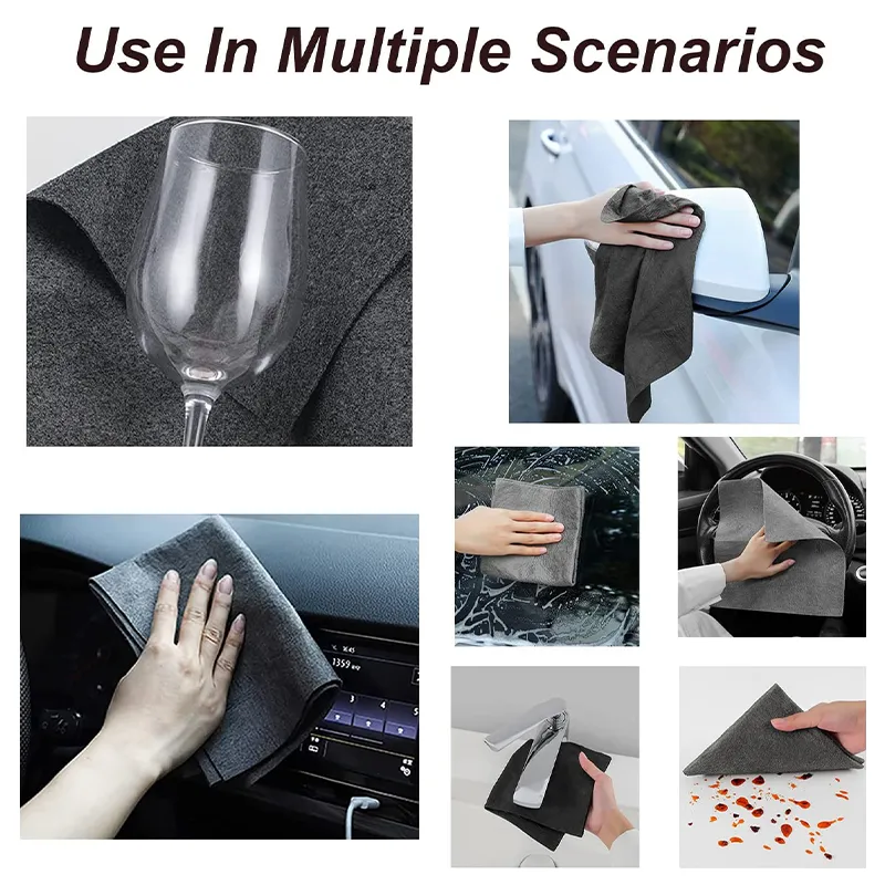 Car Microfiber Wash Cloth Cleaning Towels Glass Cloth Window Cloth