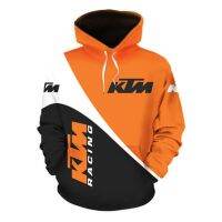 Hot Motorcycle Pullover 3D Digital Printing Womens Mens Sweatshirts Hoodies Cycling Sport Autumn Winter Loose Coat For Ktm 2