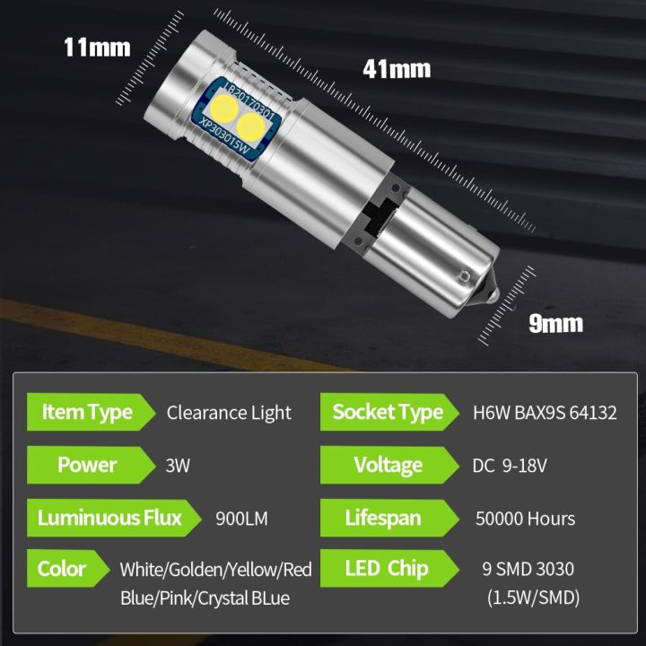lampu-izin-lampu-parkir-h6w-2x-led-ขนาด9s-64132-canbus-สำหรับ-bmw-1-series-f20-f21-2-ชุด-f23-f22-f87-f80-f34-f31-x5-e53