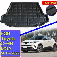 ที่เก็บของซับไลเนอร์สำหรับ Toyota C-HR CHR C HR IZOA 2017 ~ 2022ถาดท้ายรถพรมเช็ดเท้าพรมเตะโคลนกันน้ำ