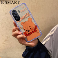 เคสมือถือสำหรับ Huawei Nova Y71ฝาหลัง นุ่มและซิลิโคนใสกันการตกการ์ตูนหมีหมูน่ารักสำหรับ Huawei Nova Y71 Y70 เคสใส่โทรศัพท์